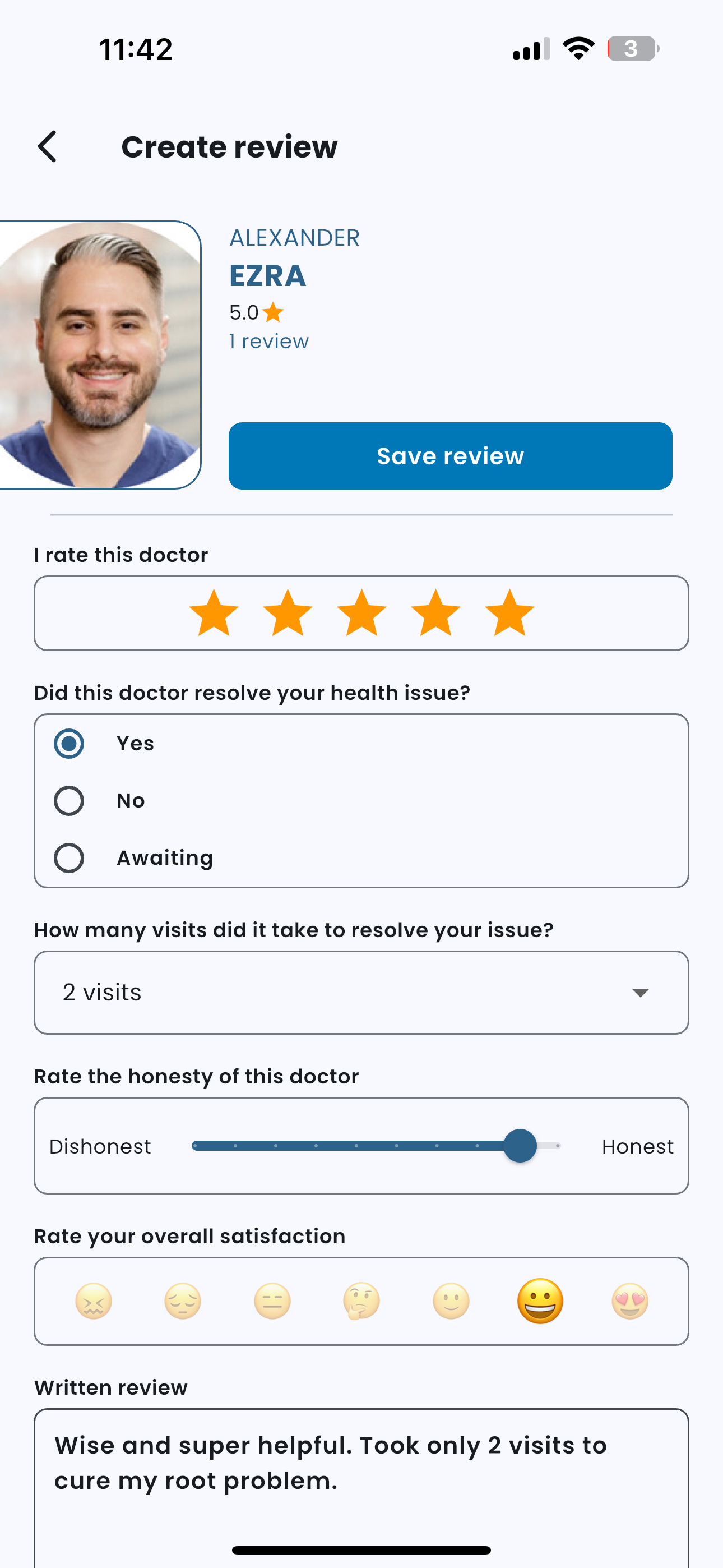 Screenshot 7 of OpenMyDoctor ⎯ Blossend’s AI-powered telehealth platform